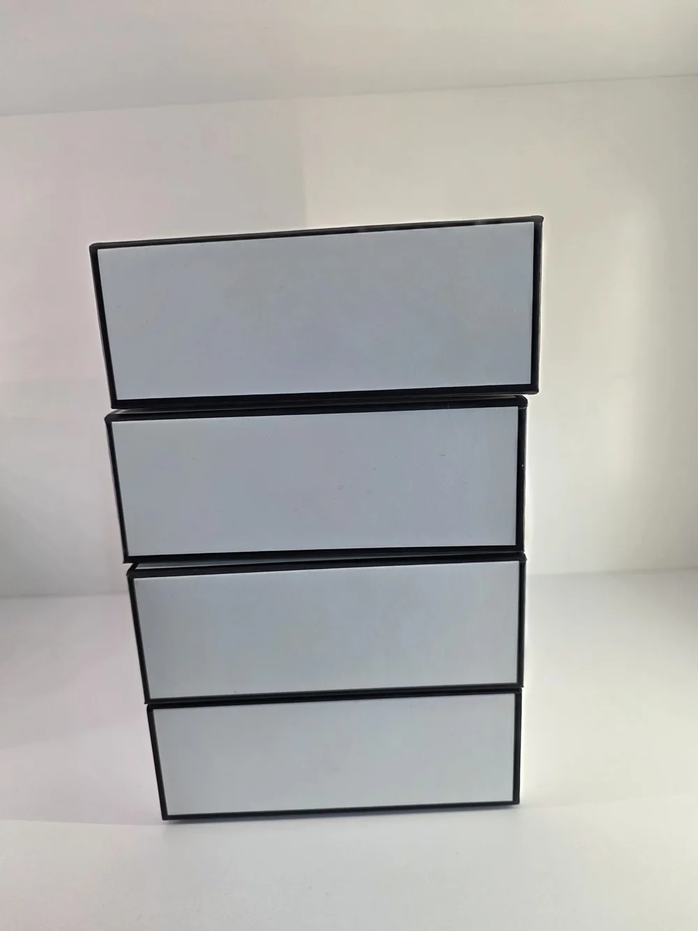 Authentic CHANEL White Luxury Gift Boxes - Set of 4